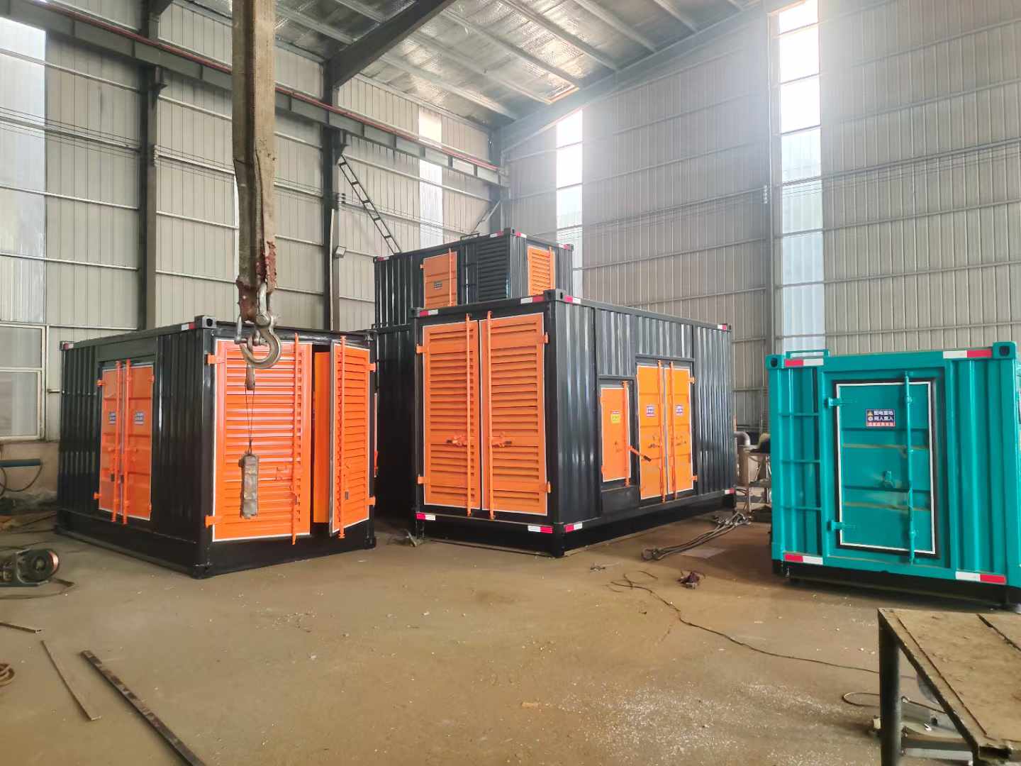 甘南500kw柴油发电机组可以带动多少功率设备？